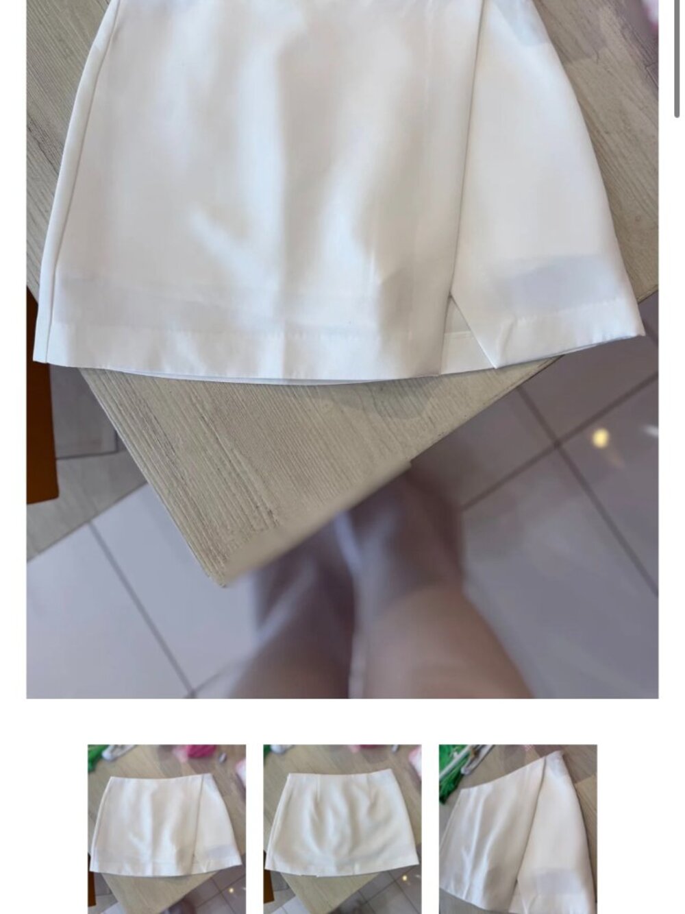Skort White